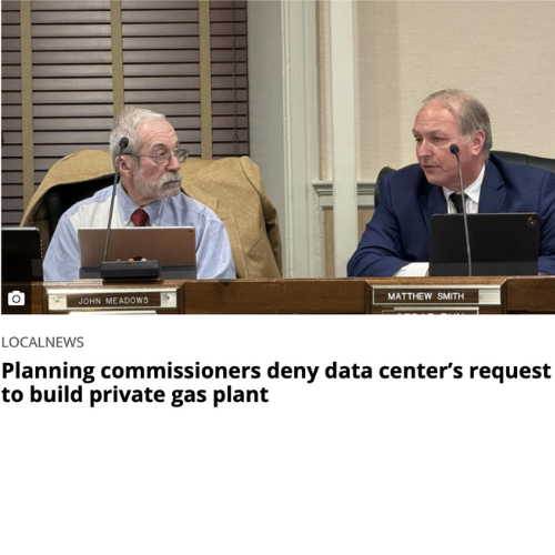 Planning commission meeting