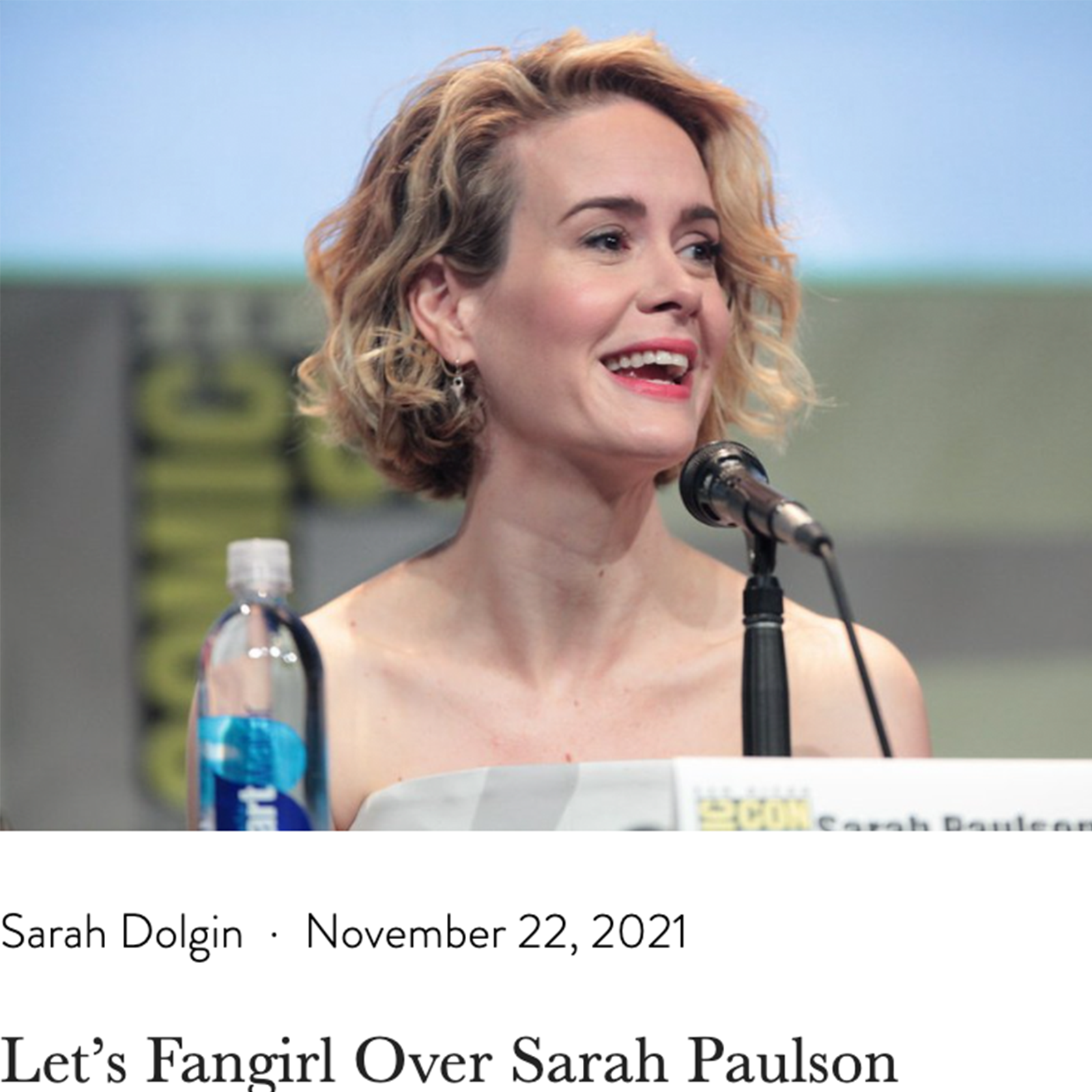 Sarah Paulson
