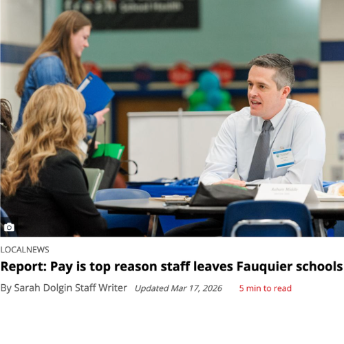 teachers at a job fair