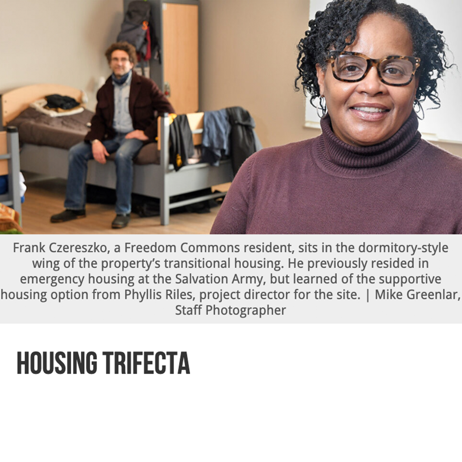 portrat of Phyllis Riles, project director at the Center for Community Alternatives
